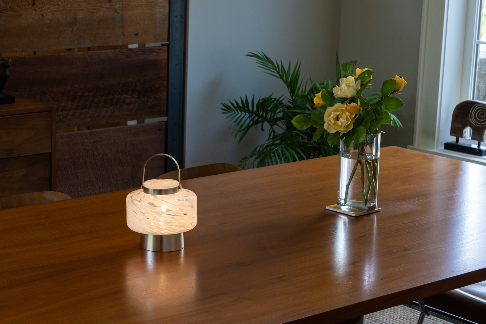 Smay Avenue Indoor/Outdoor White Rechargeable Lantern - Thumbnail - Image 13