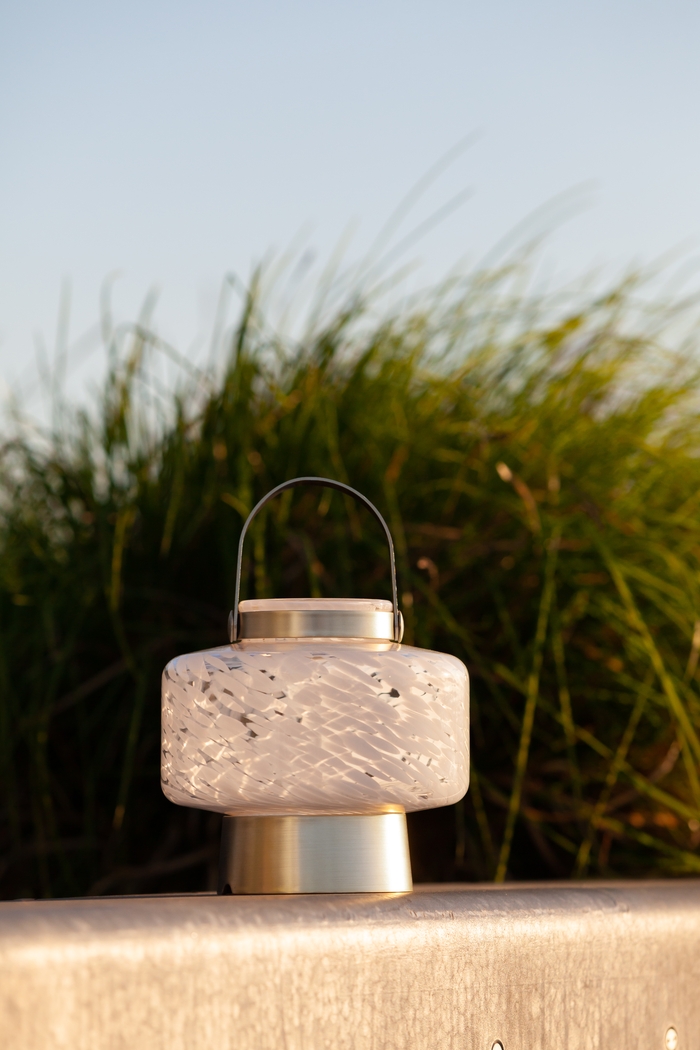 Smay Avenue Indoor/Outdoor White Rechargeable Lantern - Thumbnail - Image 3