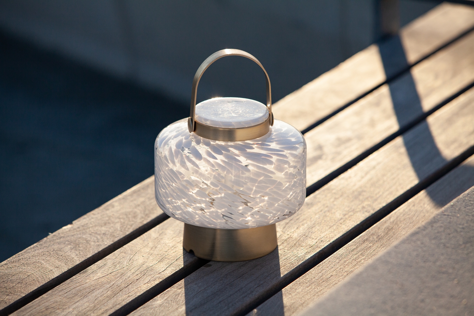 Smay Avenue Indoor/Outdoor White Rechargeable Lantern - Thumbnail - Image 5