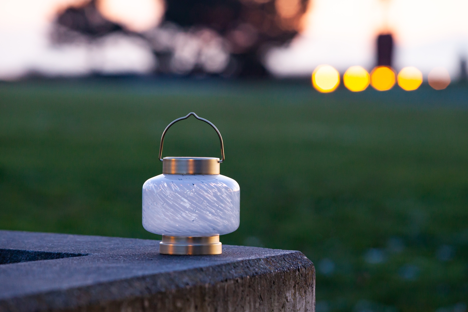 Smay Avenue Outdoor White Solar Lantern - Thumbnail - Image 5