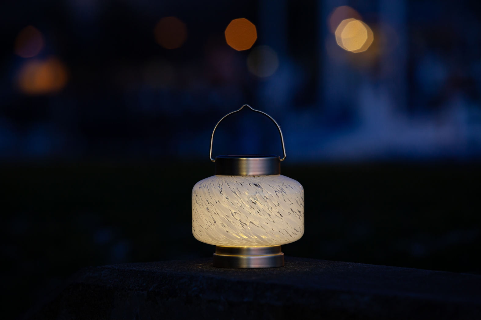 Smay Avenue Outdoor White Solar Lantern - Thumbnail - Image 10