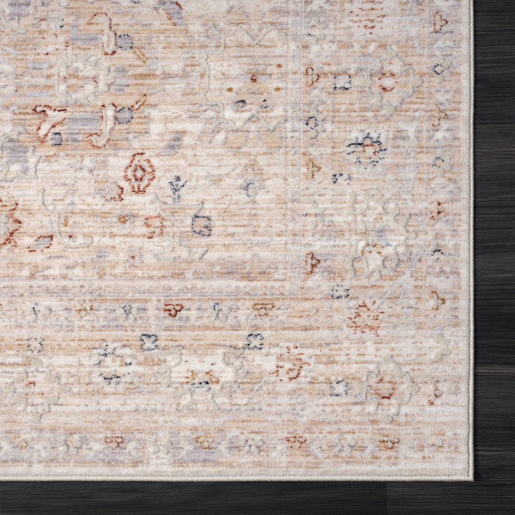 Sminola Beige 4' x 6' Rug - Thumbnail - Image 4