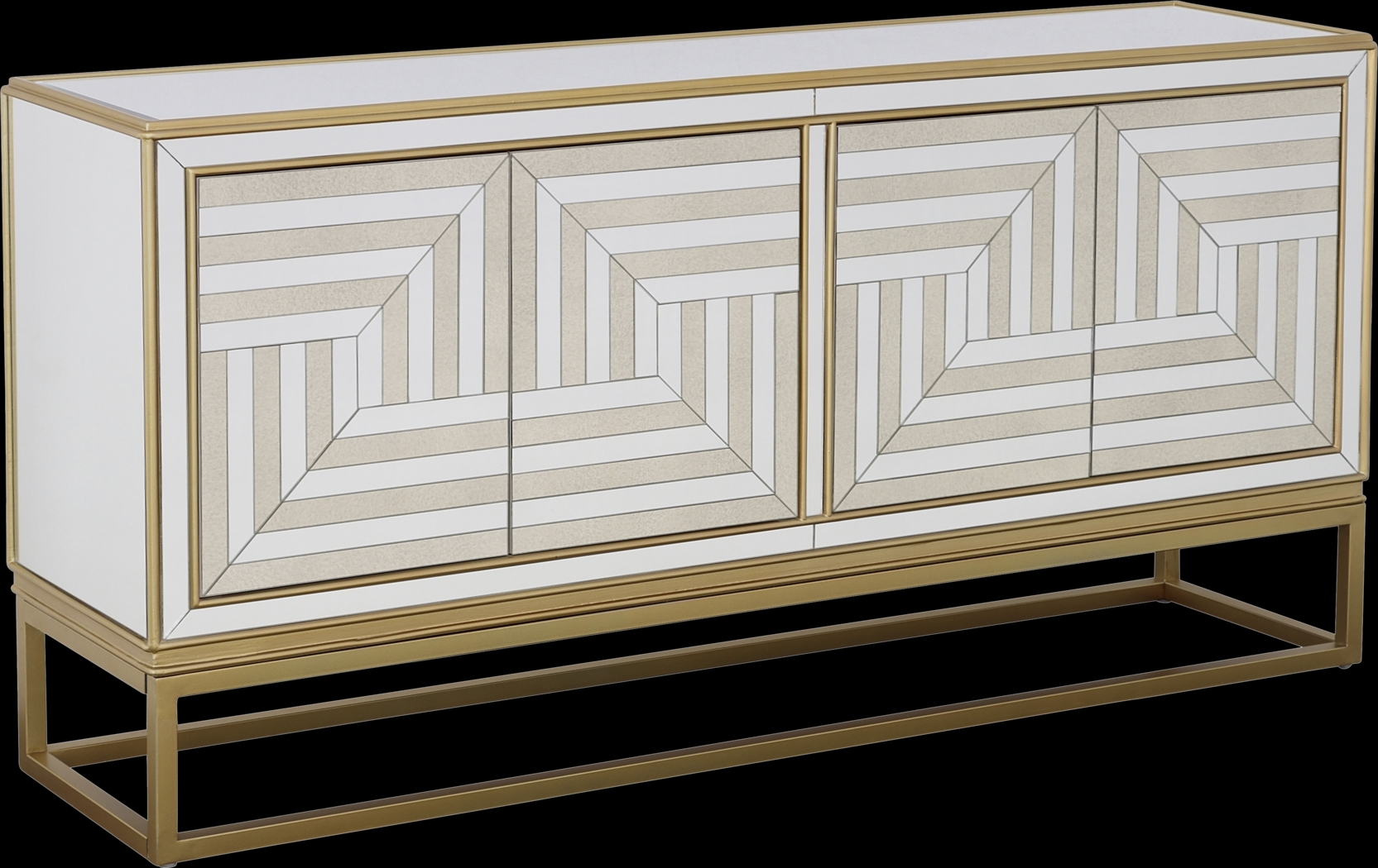 Smithland Gold Credenza - Thumbnail - Image 1