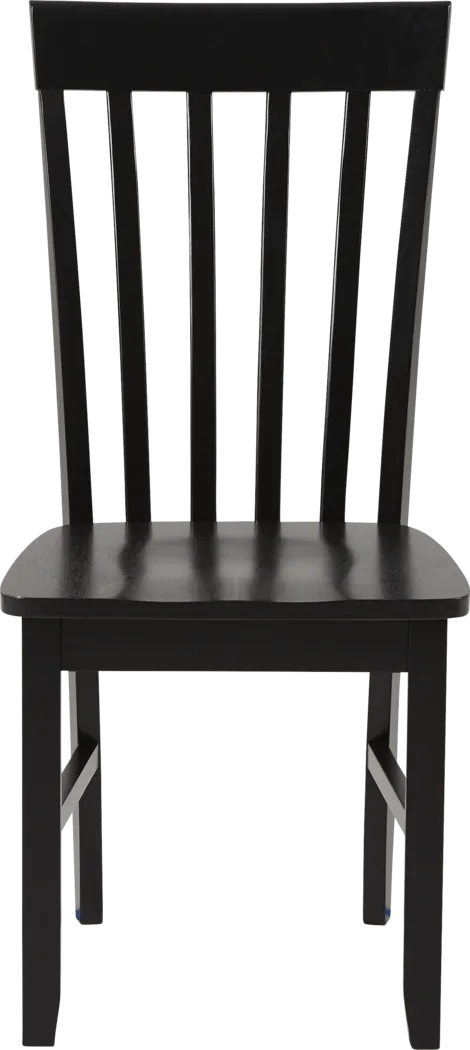 Smithtown Black 5 Pc Round Dining Set - Thumbnail - Image 7