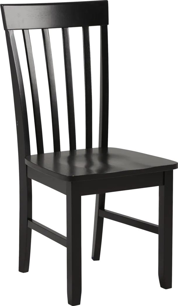 Smithtown Black 5 Pc Round Dining Set - Thumbnail - Image 6