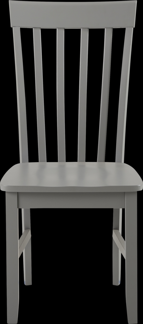 Smithtown Gray 3 Pc Round Dining Set - Thumbnail - Image 7