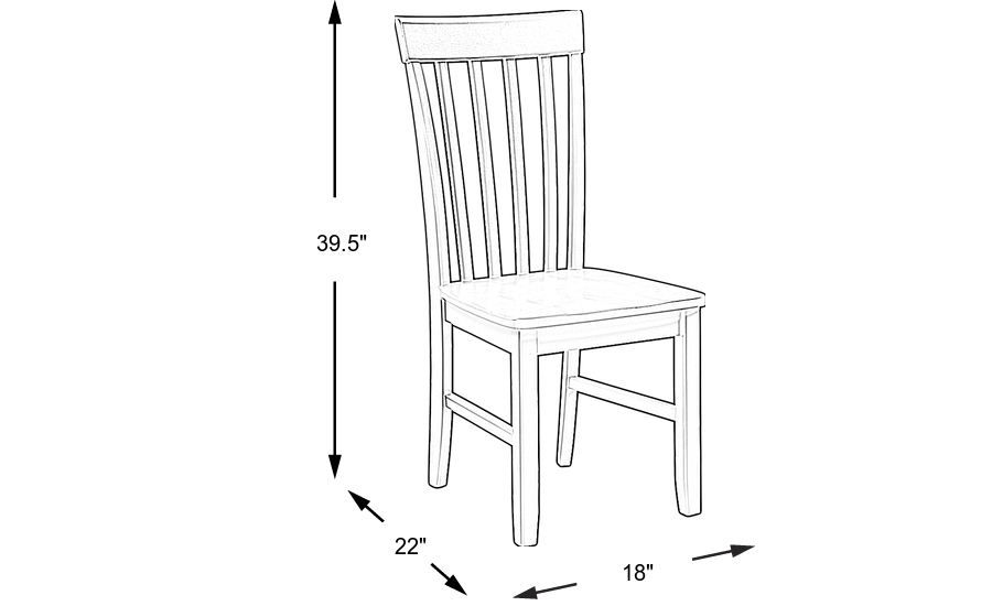 Dimension Image. Please refer to the Dimension Tab on this page for dimension details.