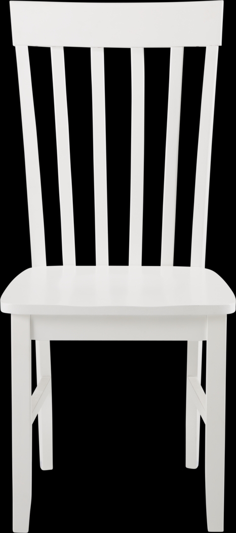 Smithtown White 5 Pc Round Dining Set - Thumbnail - Image 7