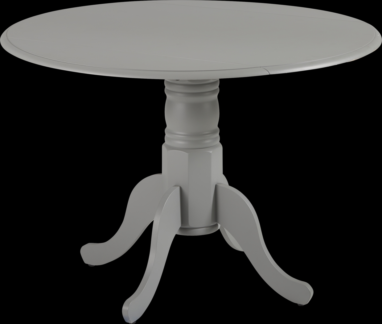 Smithtown Gray 3 Pc Round Dining Set - Thumbnail - Image 3