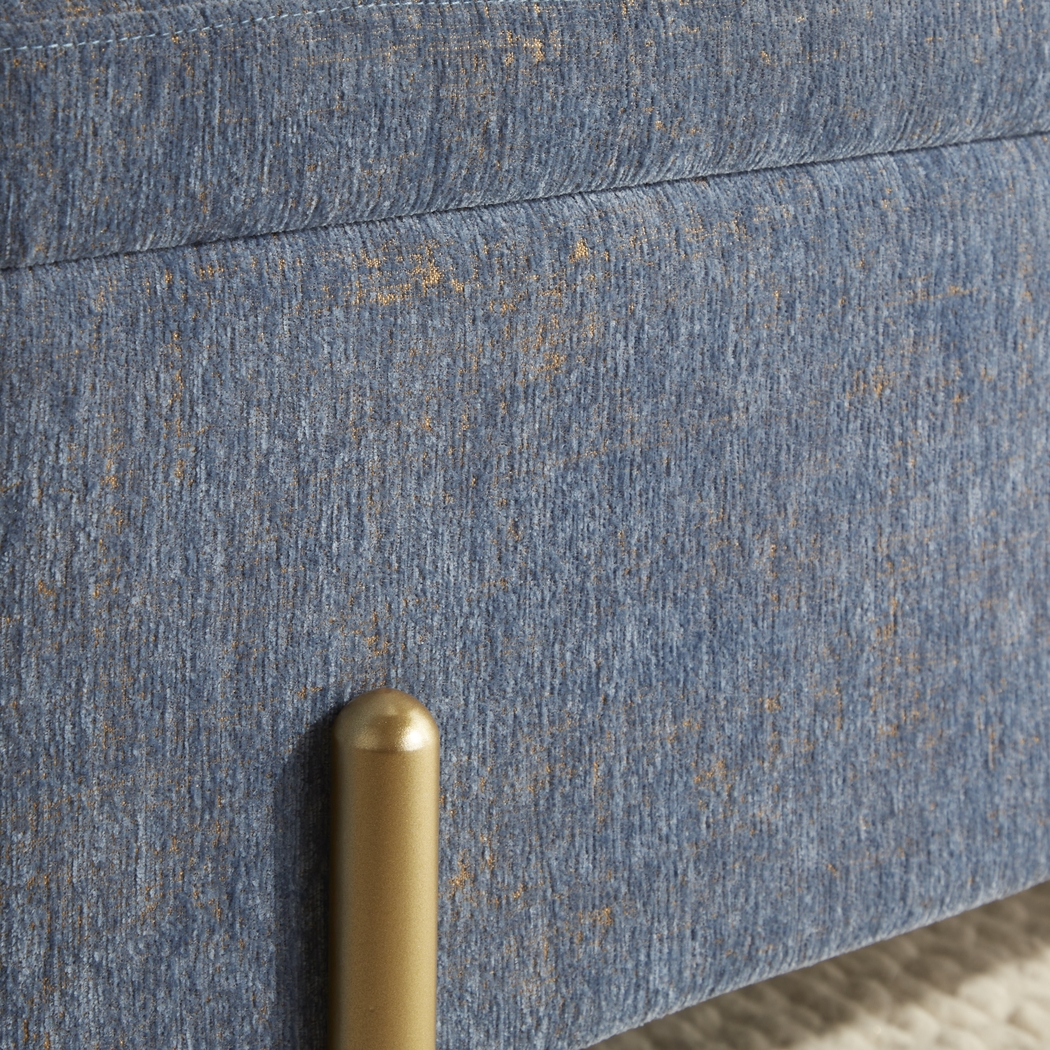 Smout Blue Storage Bench - Thumbnail - Image 12