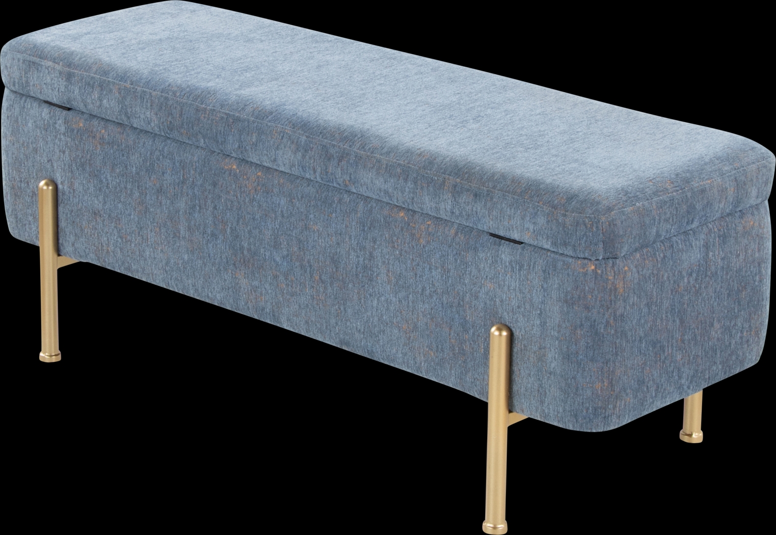 Smout Blue Storage Bench - Thumbnail - Image 8