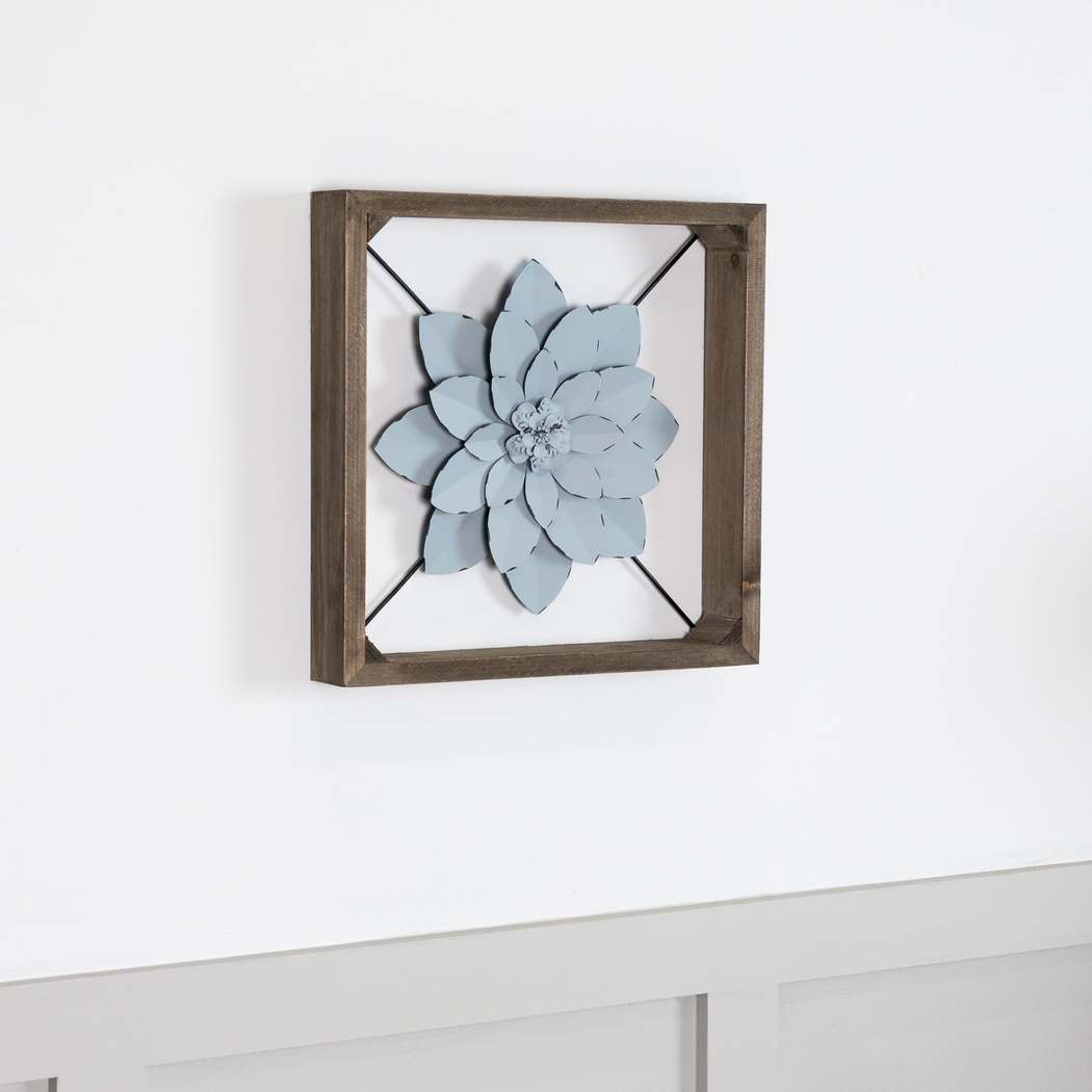 Snokomo Light Blue Wall Decor - Thumbnail - Image 2