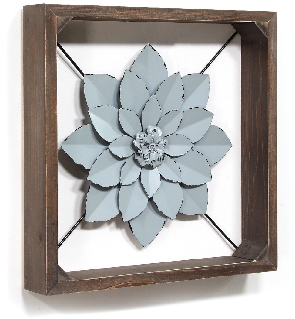 Snokomo Light Blue Wall Decor - Thumbnail - Image 4