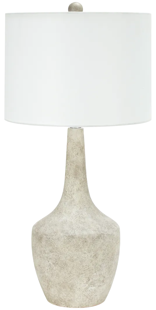 stone table lamp