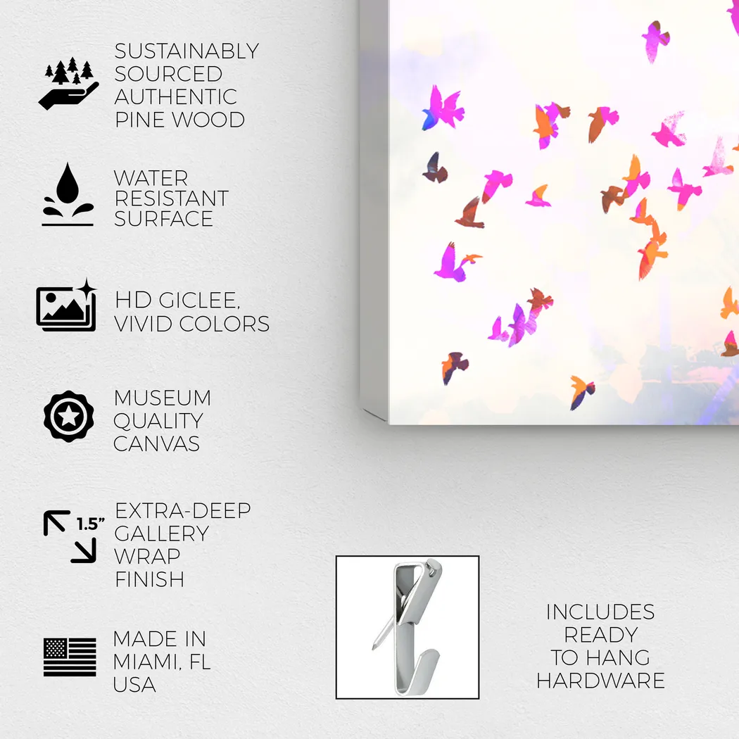 Soar To Freedom Pink Artwork - Thumbnail - Image 3