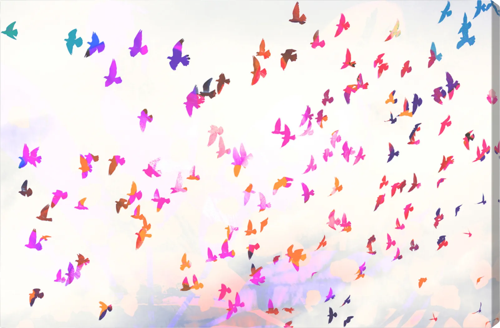 Soar To Freedom Pink Artwork - Thumbnail - Image 1
