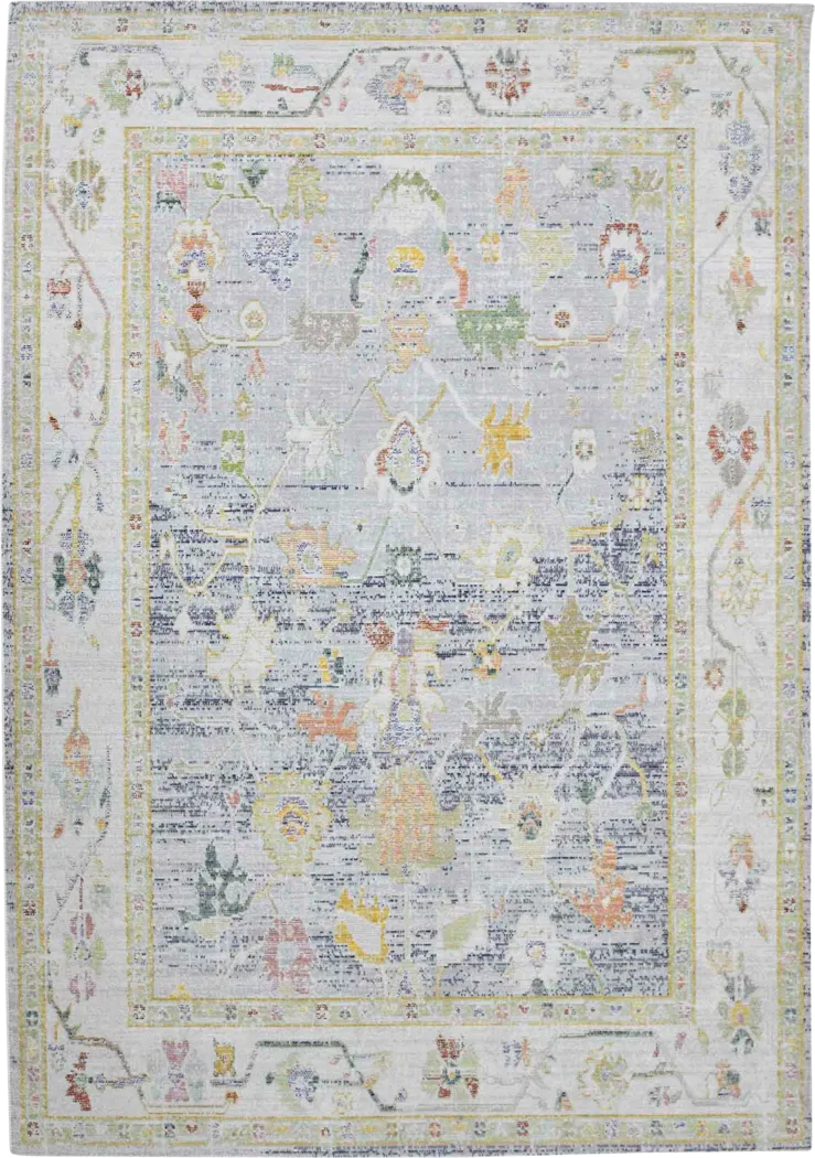 Soasa Gray 3'11 x 5'11 Rug - Thumbnail - Image 1