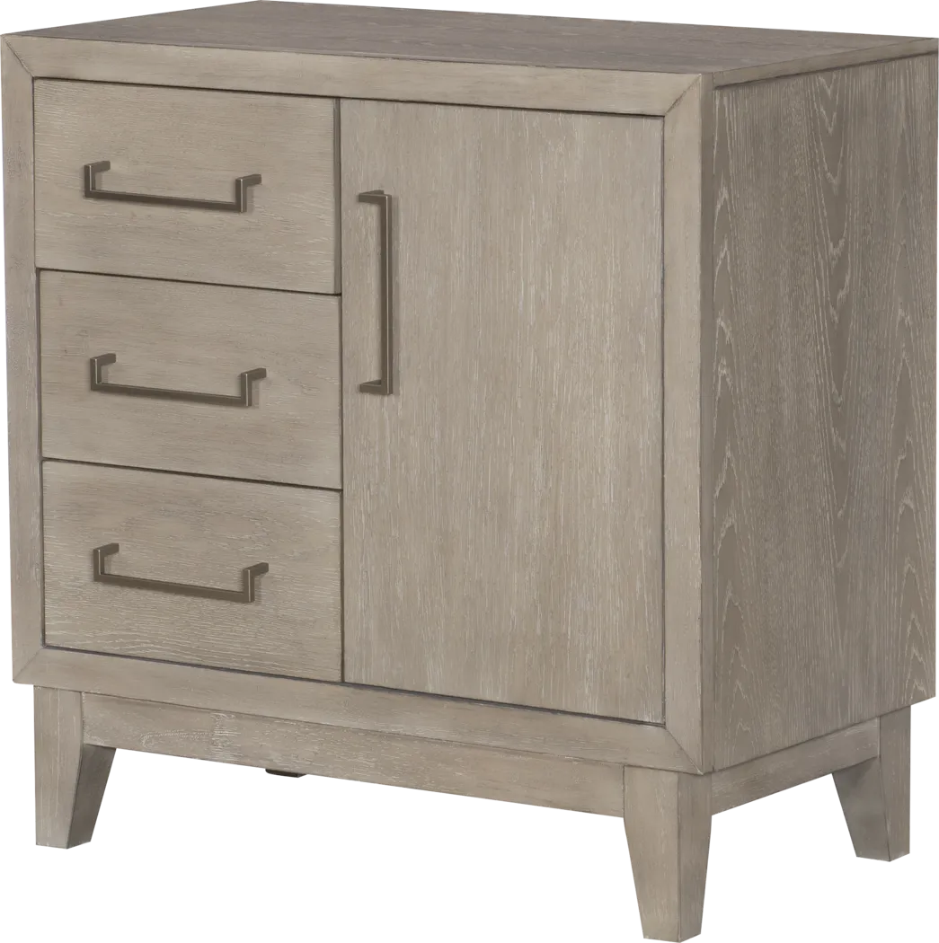 Socastee Gray Accent Cabinet - Thumbnail - Image 1