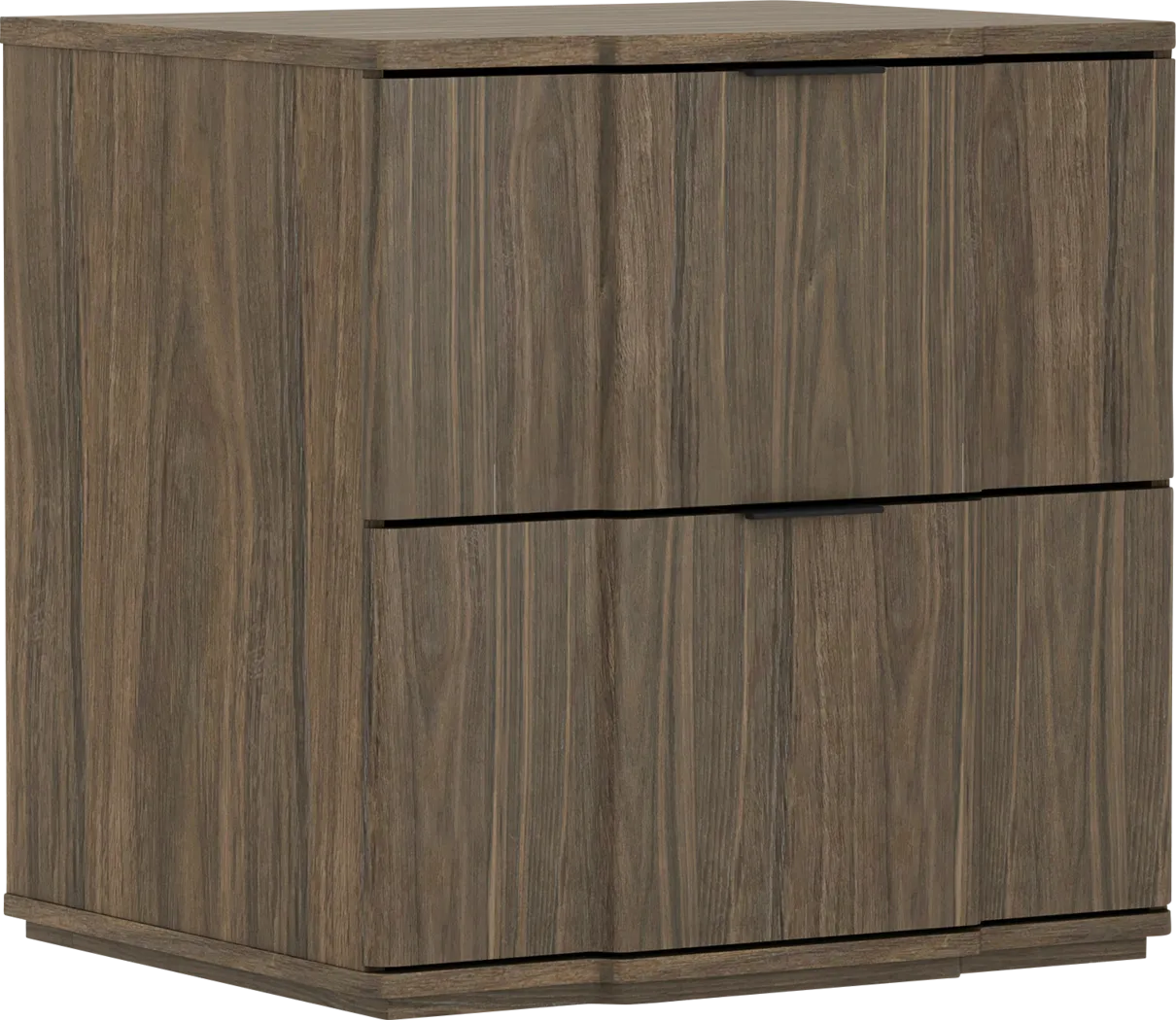 Socia I Walnut/Black Nightstand - Thumbnail - Image 7