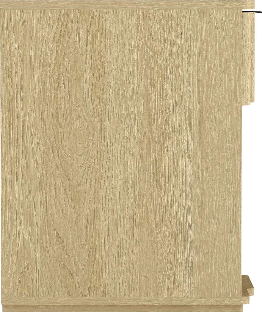Socia II Natural/Black Nightstand - Thumbnail - Image 4