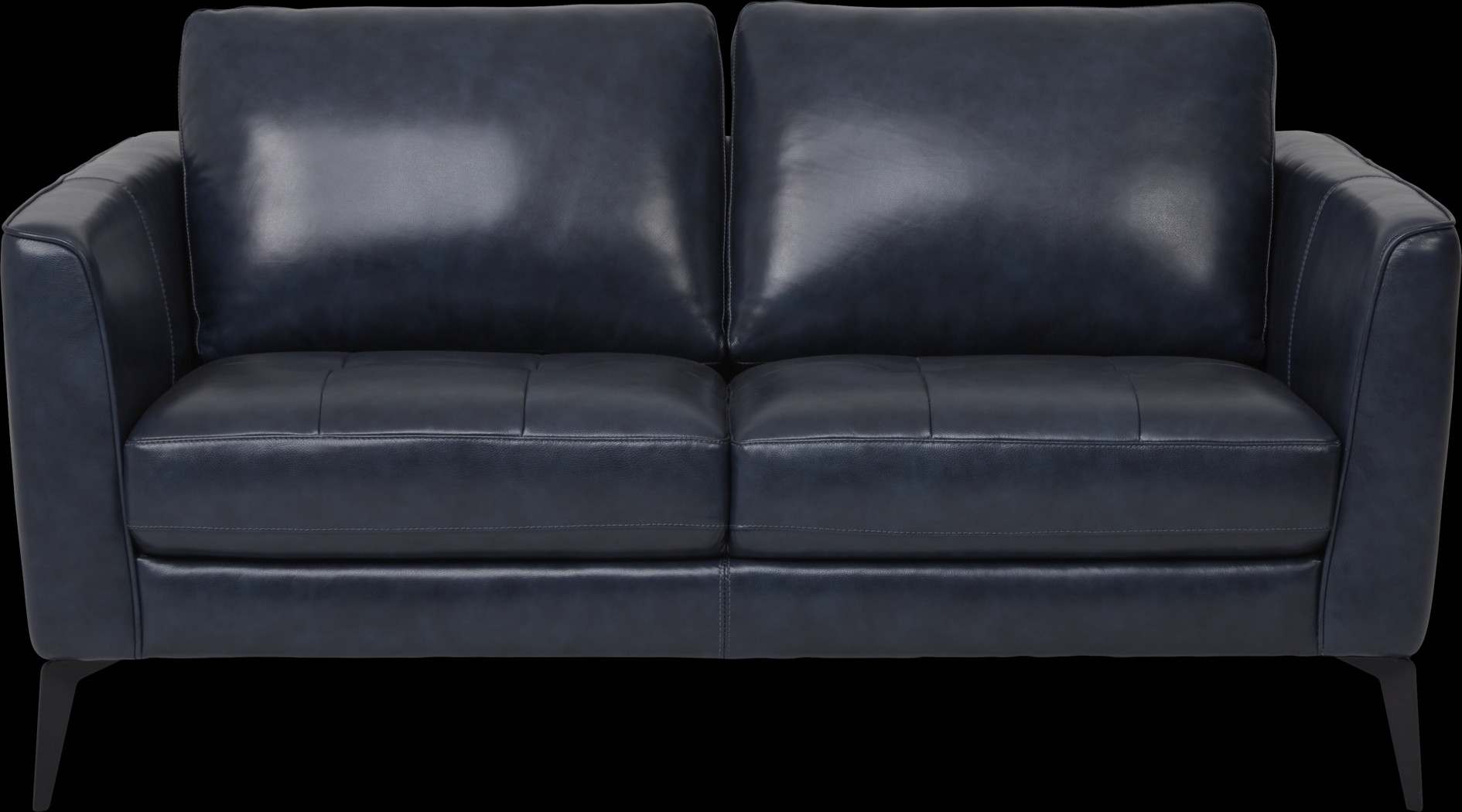 Brazil Midnight 3 Pc Leather Living Room - Thumbnail - Image 3