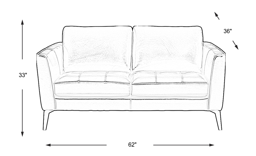 Dimension Image. Please refer to the Dimension Tab on this page for dimension details.