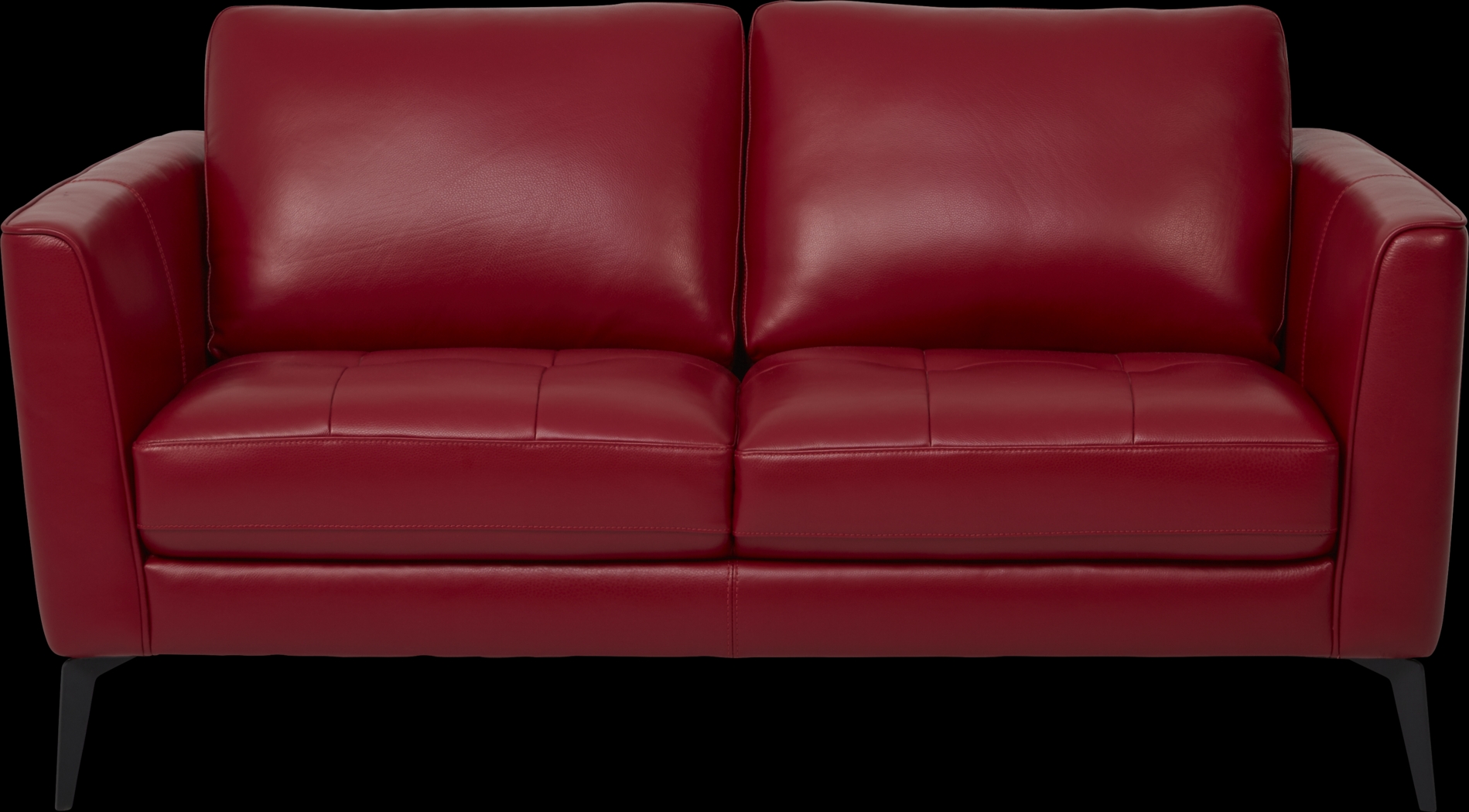 Brazil Red 3 Pc Leather Living Room - Thumbnail - Image 3
