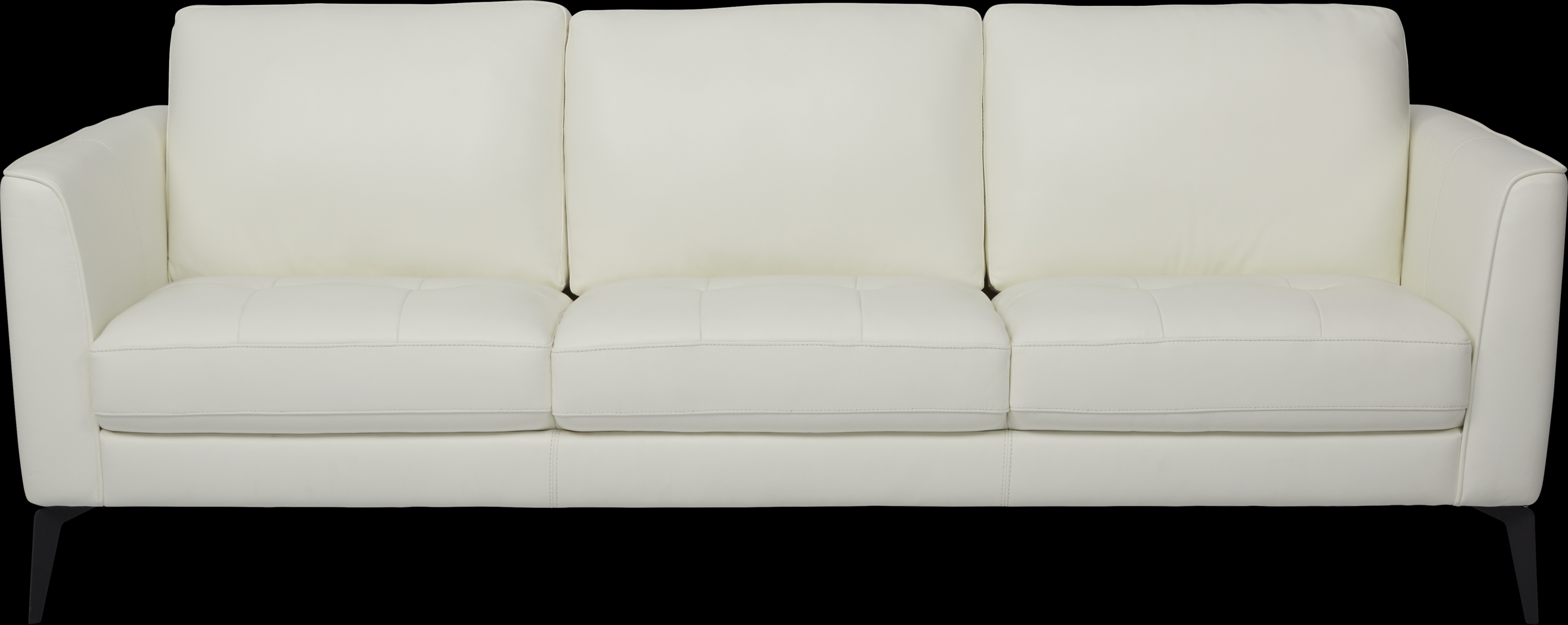 Brazil White 5 Pc Leather Living Room - Thumbnail - Image 2