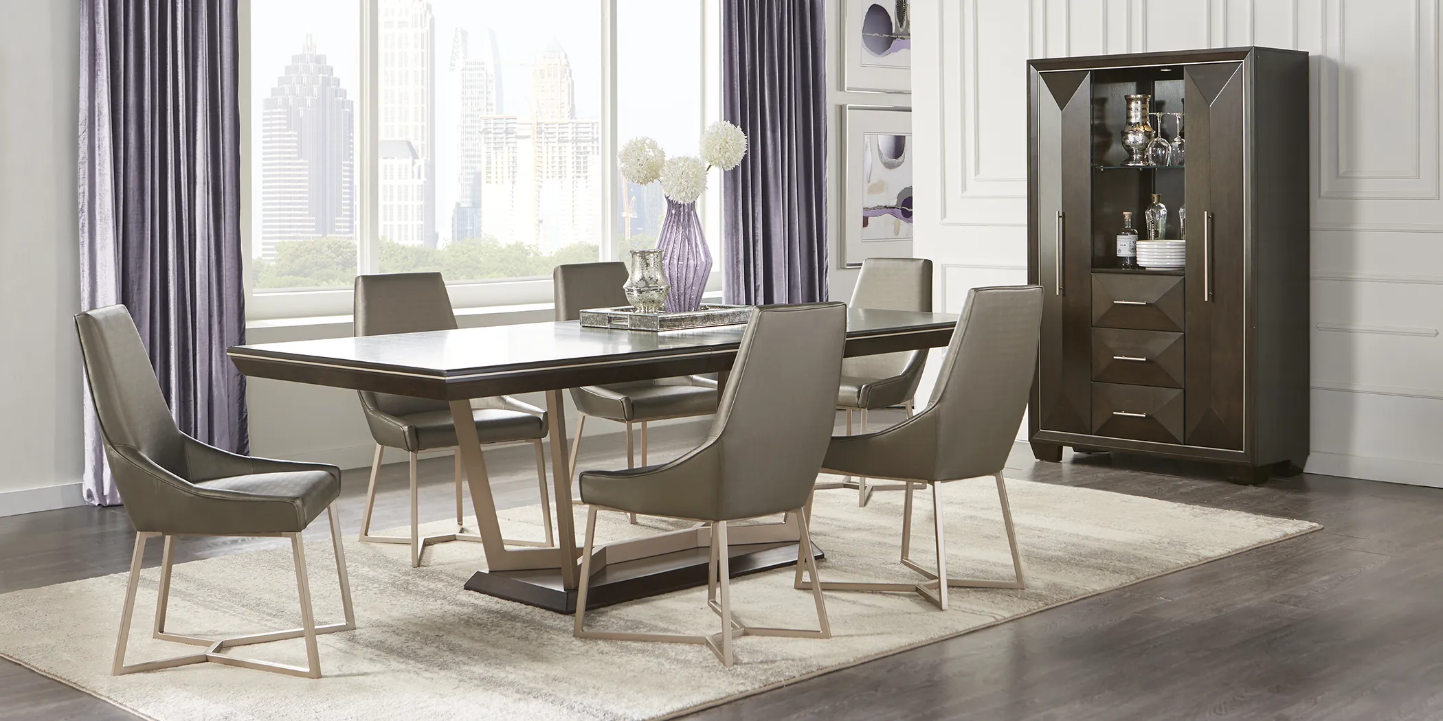 Cambrian Court Brown 5 Pc Dining Room - Thumbnail - Image 2