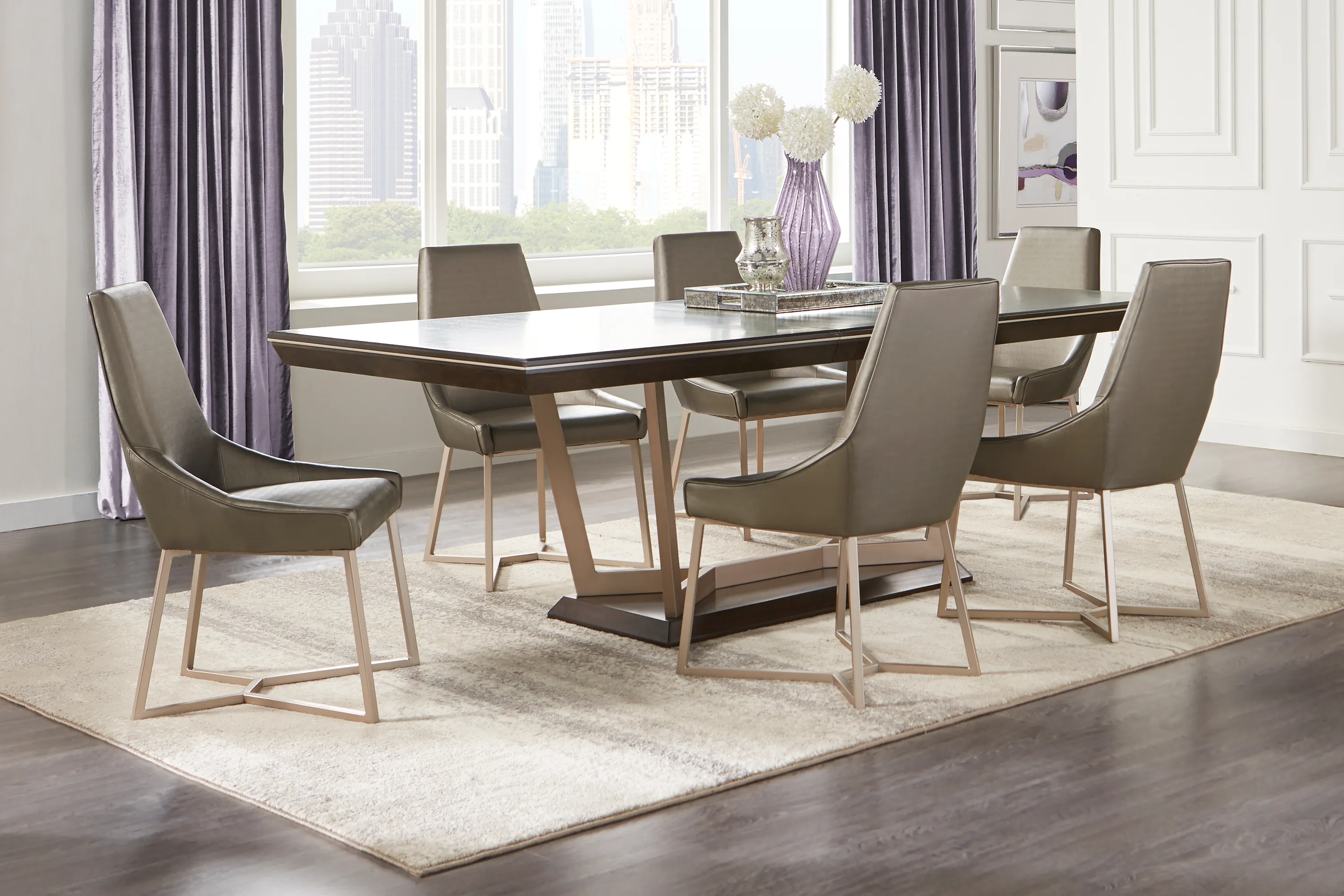 Cambrian Court Brown 5 Pc Dining Room - Thumbnail - Image 1