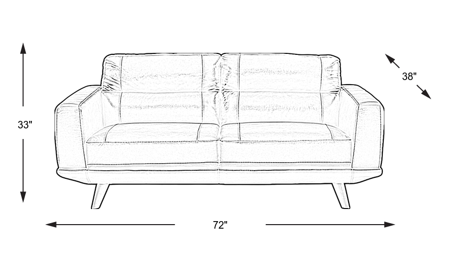 Dimension Image. Please refer to the Dimension Tab on this page for dimension details.