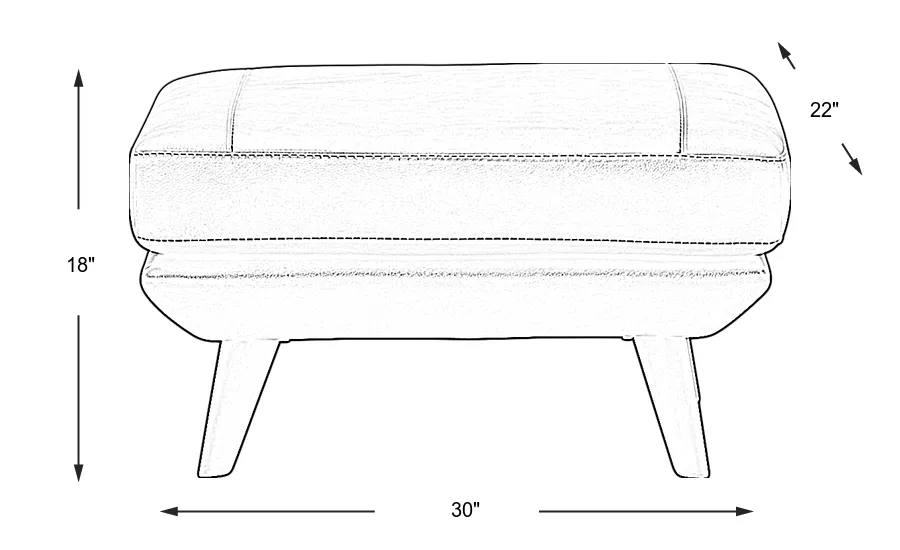 Dimension Image. Please refer to the Dimension Tab on this page for dimension details.