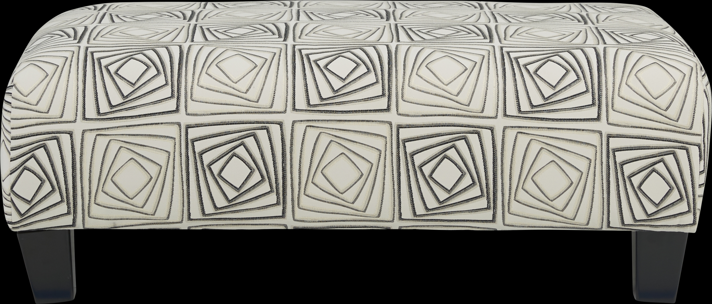 Claremont Gray Cocktail Ottoman - Thumbnail - Image 2