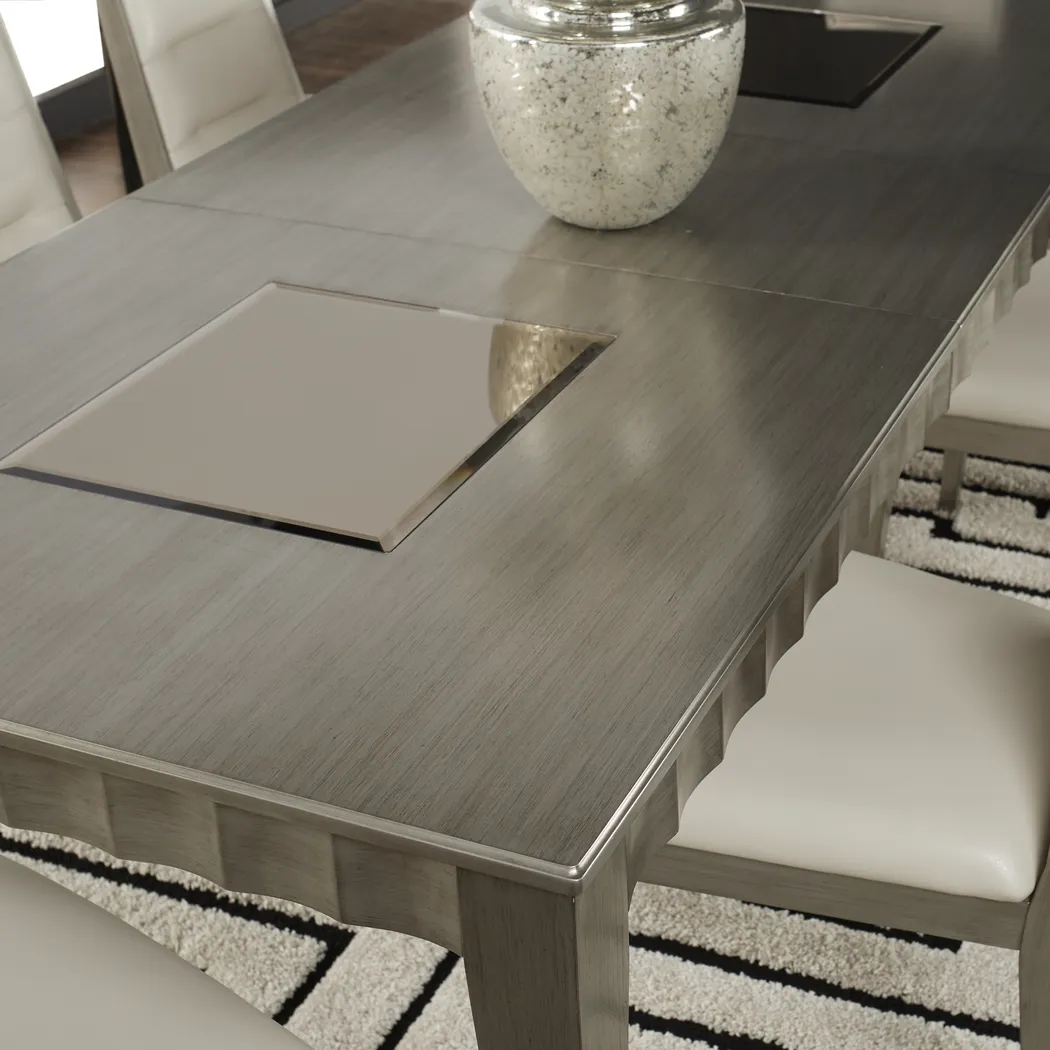 Delanco Pewter Dining Table - Thumbnail - Image 3