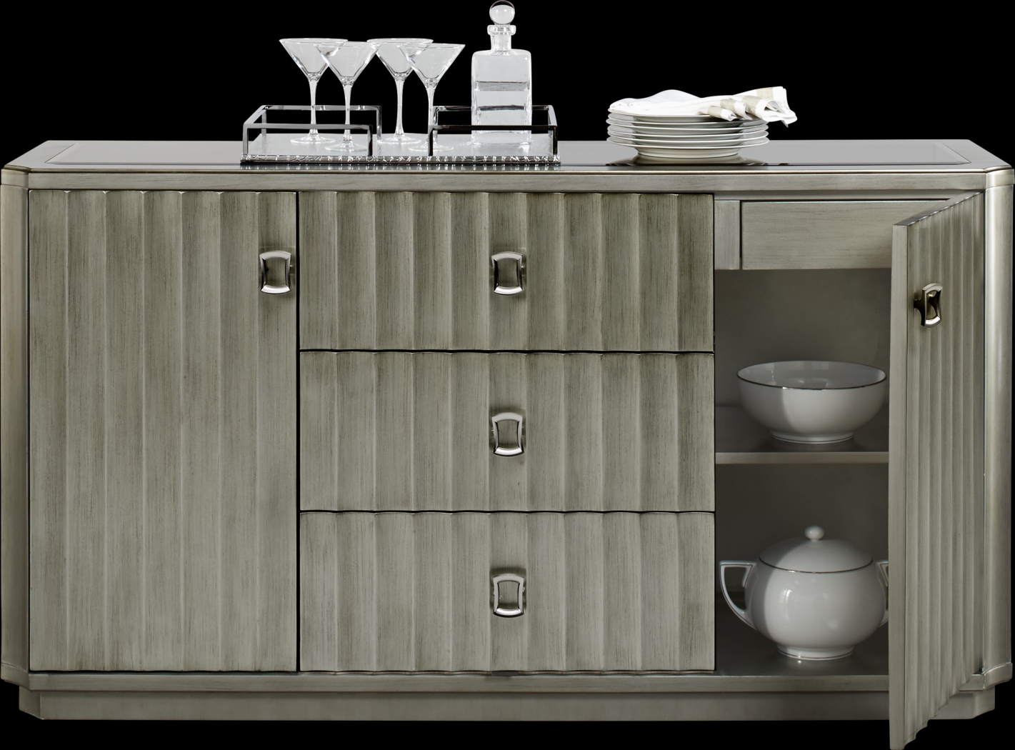 Delanco Pewter Server - Thumbnail - Image 2