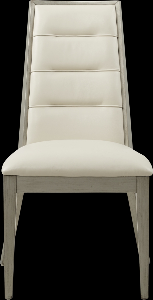Delanco Pewter Side Chair - Thumbnail - Image 2