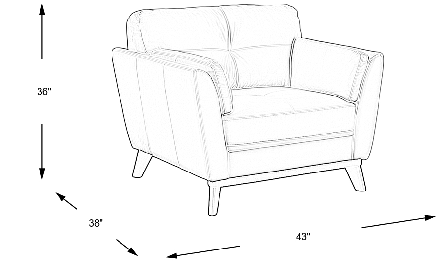 Dimension Image. Please refer to the Dimension Tab on this page for dimension details.