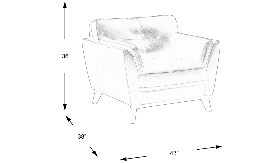 Dimension Image. Please refer to the Dimension Tab on this page for dimension details.