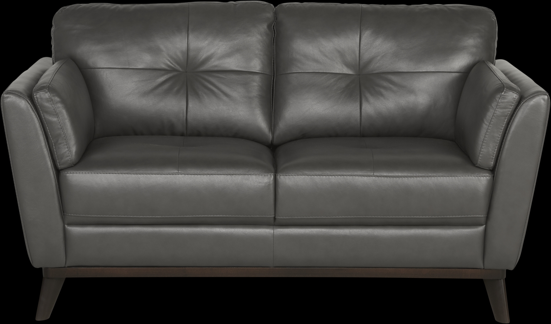 Gabriele Gray 2 Pc Leather Living Room - Thumbnail - Image 3