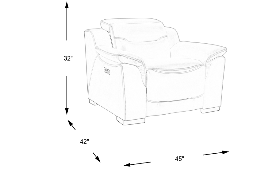 Dimension Image. Please refer to the Dimension Tab on this page for dimension details.