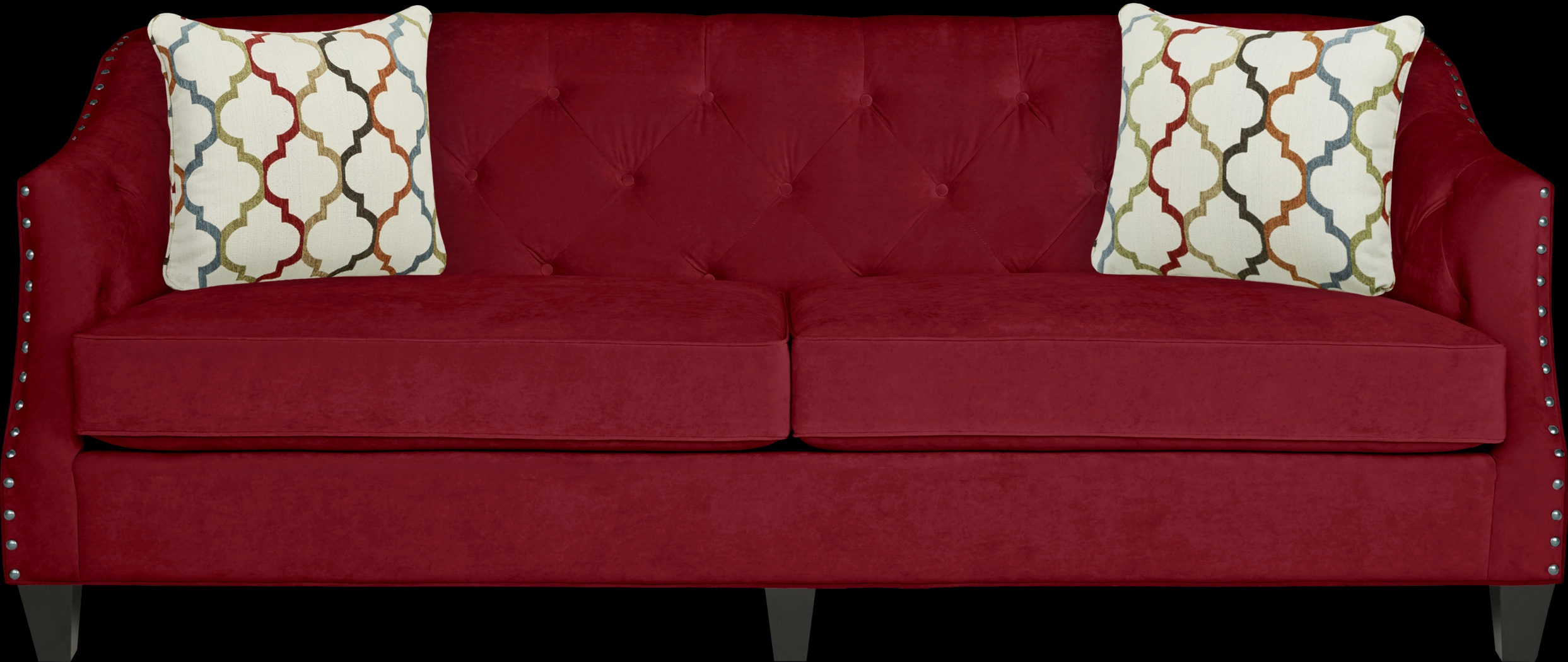 Monaco Court Scarlet Sofa - Thumbnail - Image 1