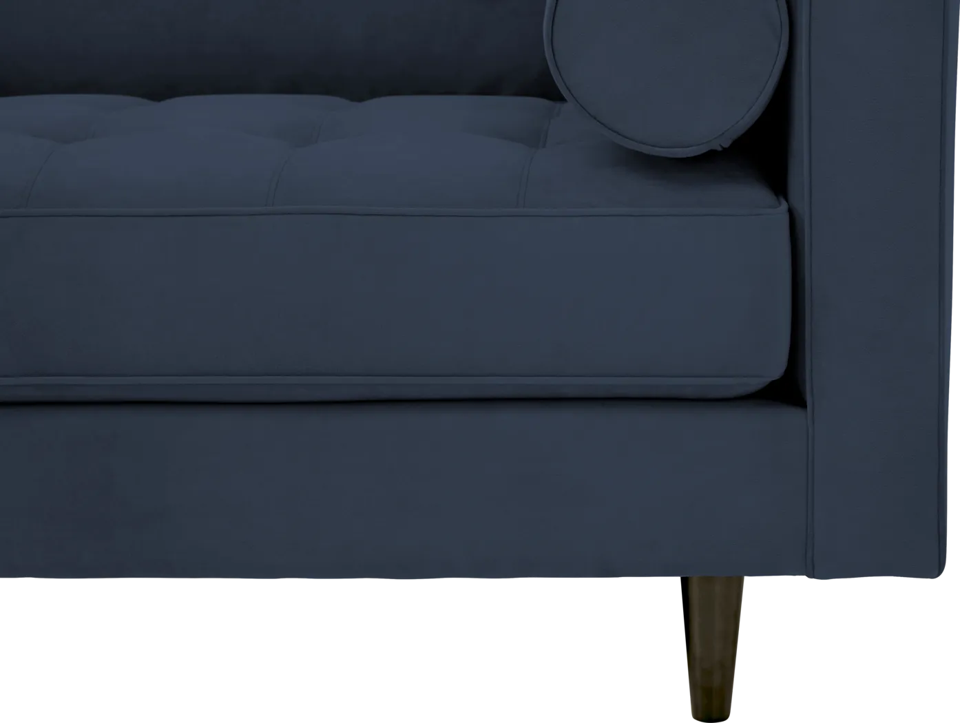 Pacific Palisades Navy Plush 2 Pc Living Room - Thumbnail - Image 6