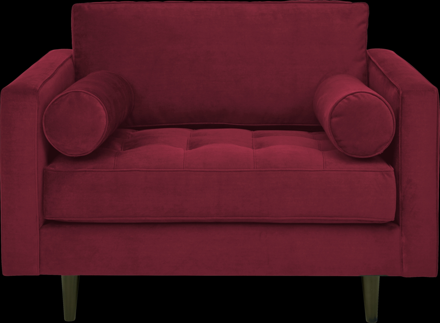 Pacific Palisades Scarlet Plush 5 Pc Living Room - Thumbnail - Image 4