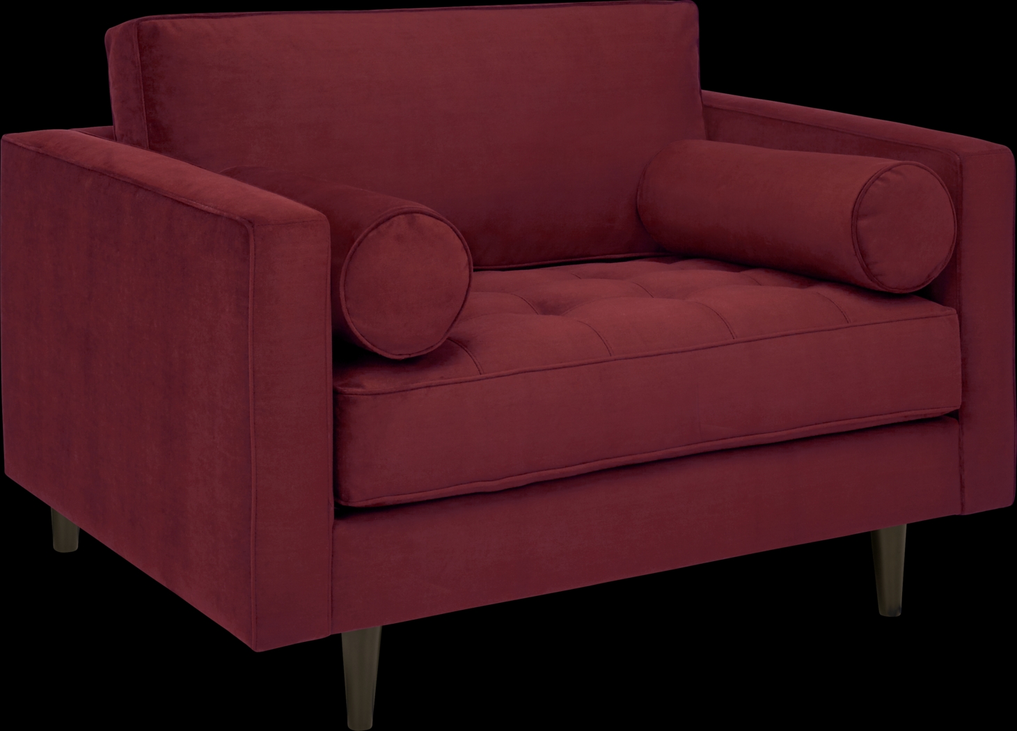 Pacific Palisades Scarlet Plush 5 Pc Living Room - Thumbnail - Image 3
