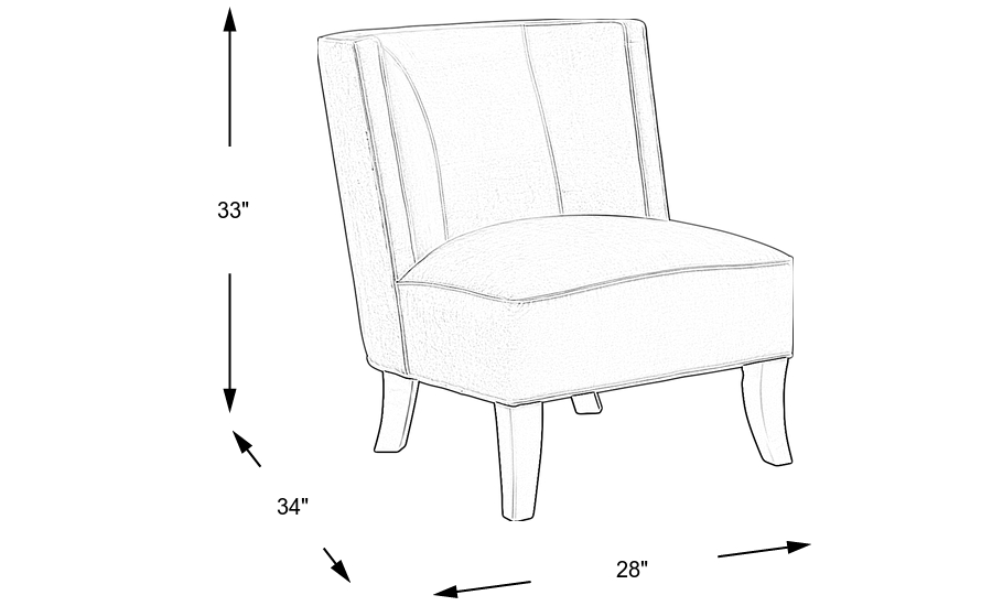 Dimension Image. Please refer to the Dimension Tab on this page for dimension details.