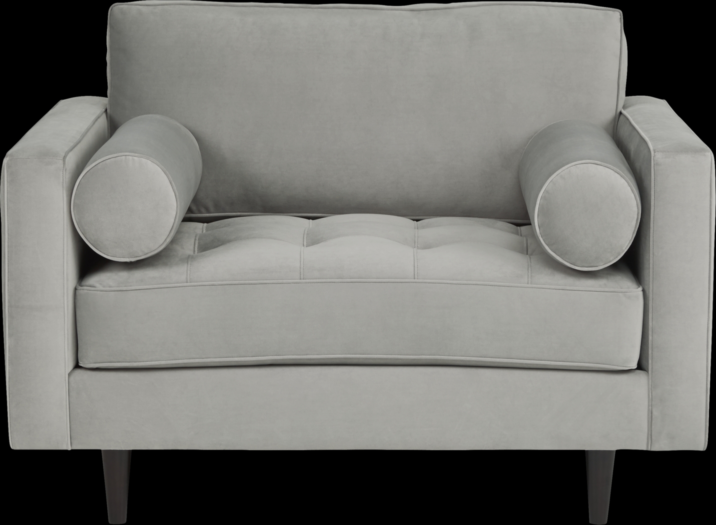 Pacific Palisades Smoke Plush Chair - Thumbnail - Image 3