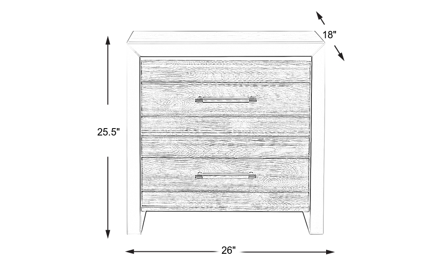 Dimension Image. Please refer to the Dimension Tab on this page for dimension details.