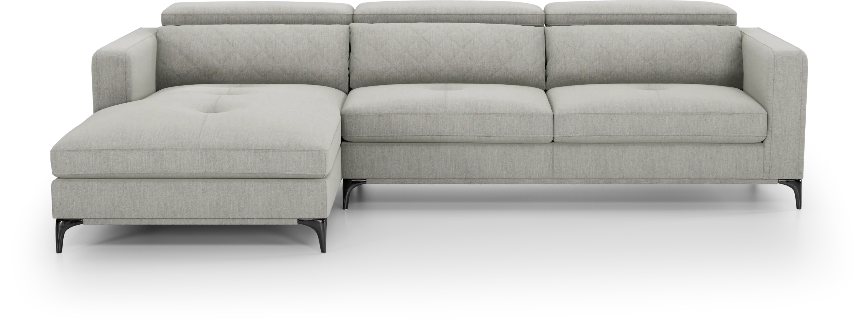 Sorrento Dove 2 Pc Sectional - Thumbnail - Image 1
