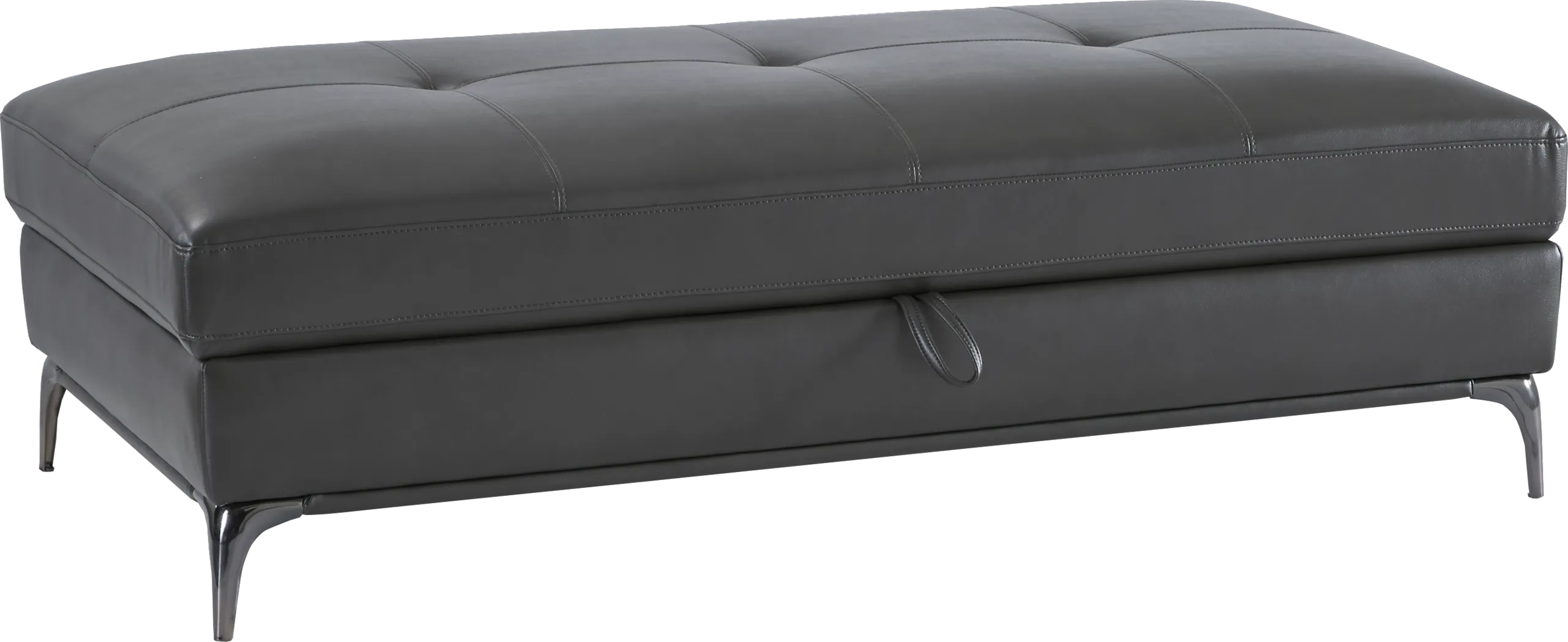 Sorrento Granite Storage Ottoman - Thumbnail - Image 1