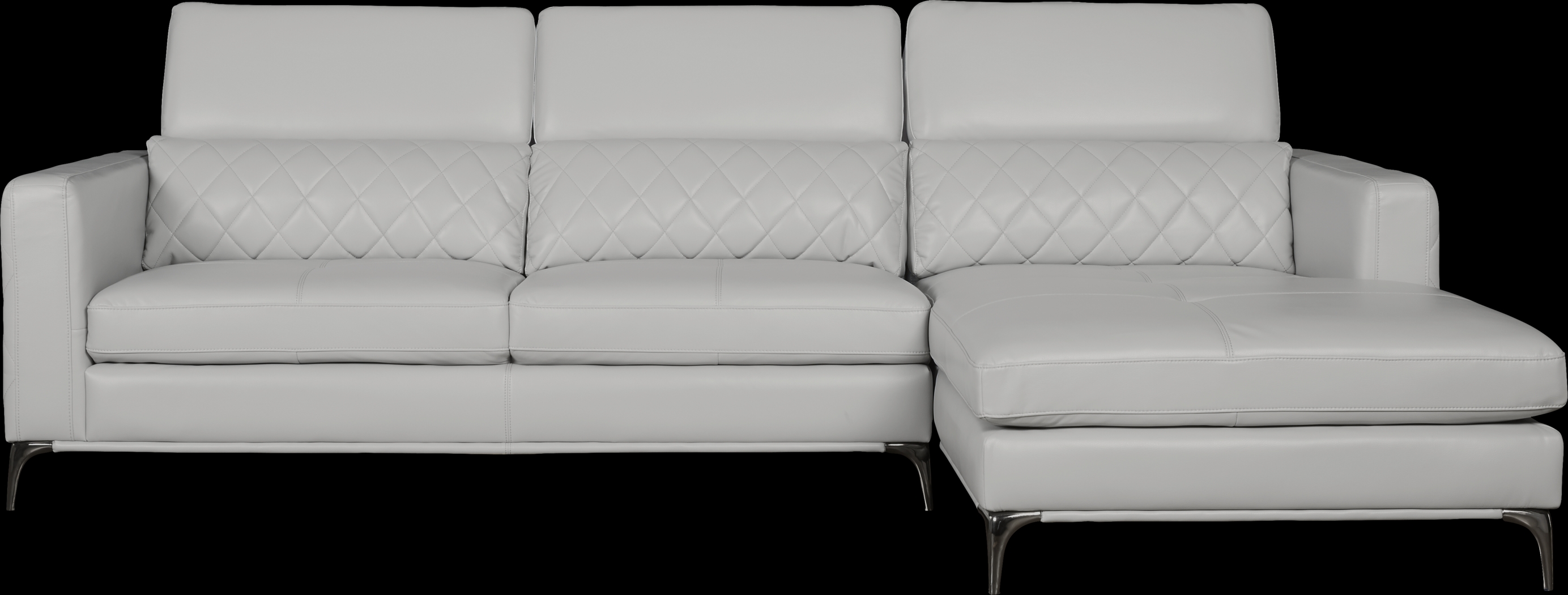 Sorrento Platinum 2 Pc Sectional - Thumbnail - Image 1
